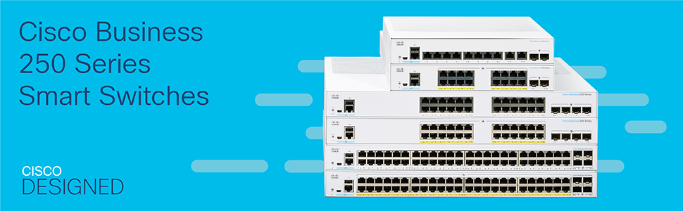 Cisco Business CBS250-24FP-4G Smart Switch